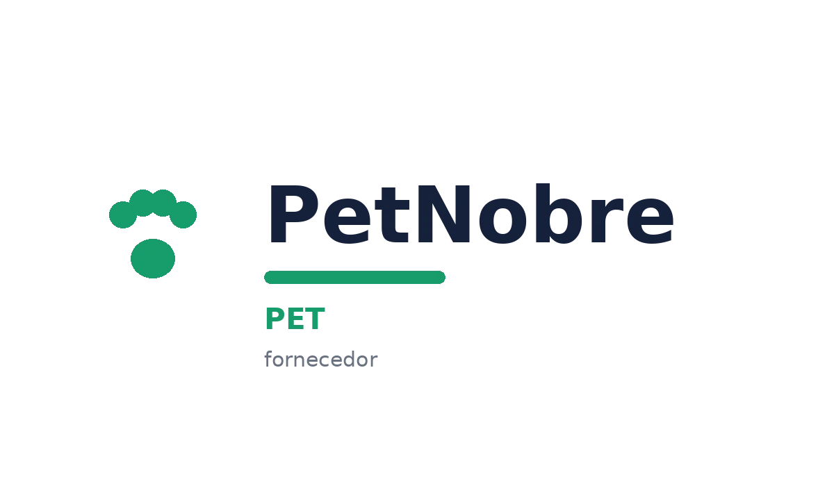 Fornecedor de pet shop